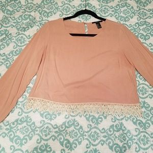Long sleeve blouse
